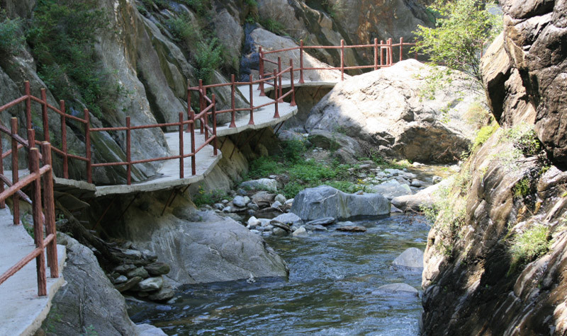 金龙峡+渼陂湖纯玩一日游