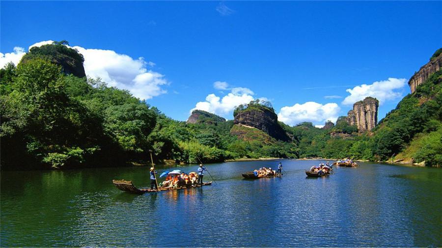 厦门武夷山鼓浪屿双高双飞6日