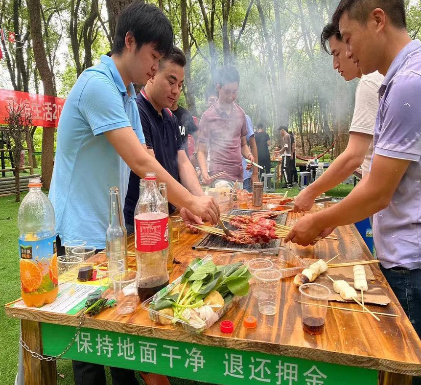 夏日团建烧烤—小坝沟